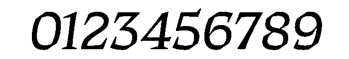 ThanatosVF DeckBookItalic Instance Font OTHER CHARS