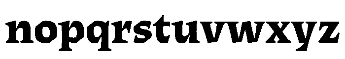 ThanatosVF DeckExtraBold Instance Font LOWERCASE