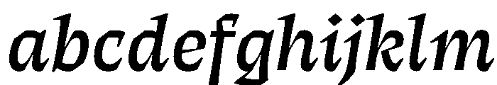 ThanatosVF DeckItalic Instance FONT