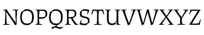 ThanatosVF DeckLight Instance Font UPPERCASE