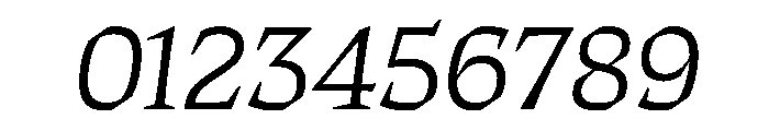 ThanatosVF DeckLightItalic Instance Font OTHER CHARS