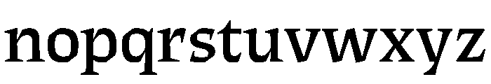 ThanatosVF DeckRegular Instance Font LOWERCASE