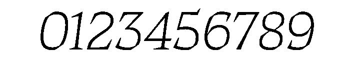 ThanatosVF DeckThinItalic Instance Font OTHER CHARS