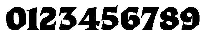 ThanatosVF DisplayBlack Instance Font OTHER CHARS