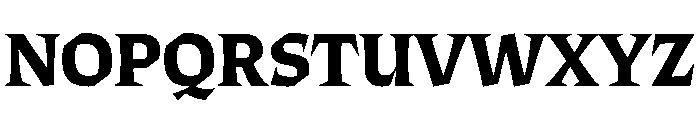 ThanatosVF DisplayBold Instance Font UPPERCASE