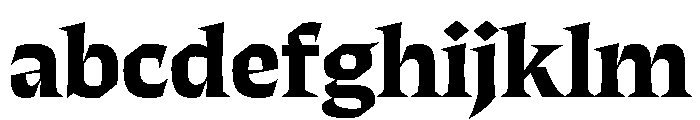 ThanatosVF DisplayBold Instance FONT