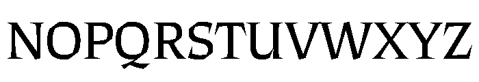 ThanatosVF DisplayBook Instance Font UPPERCASE