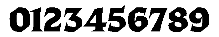 ThanatosVF DisplayExtraBold Instance Font OTHER CHARS