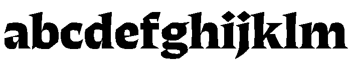ThanatosVF DisplayExtraBold Instance FONT