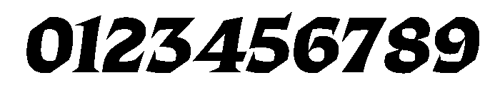 ThanatosVF DisplayExtraBoldItalic Instance Font OTHER CHARS