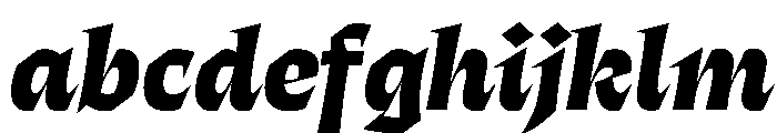 ThanatosVF DisplayExtraBoldItalic Instance FONT