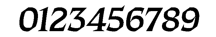 ThanatosVF DisplayItalic Instance Font OTHER CHARS