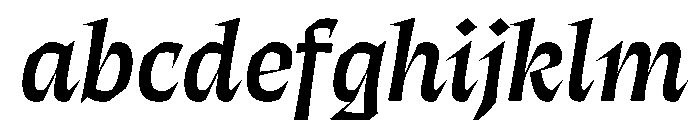 ThanatosVF DisplayItalic Instance FONT