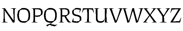 ThanatosVF DisplayLight Instance Font UPPERCASE