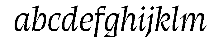 ThanatosVF DisplayLightItalic Instance FONT