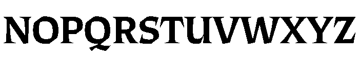 ThanatosVF DisplaySemiBold Instance Font UPPERCASE