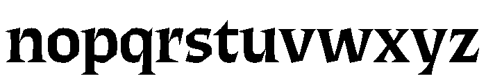 ThanatosVF DisplaySemiBold Instance Font LOWERCASE