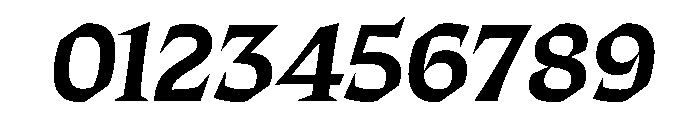 ThanatosVF DisplaySemiBoldItalic Instance Font OTHER CHARS