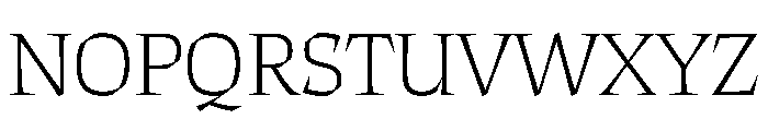 ThanatosVF DisplayThin Instance Font UPPERCASE