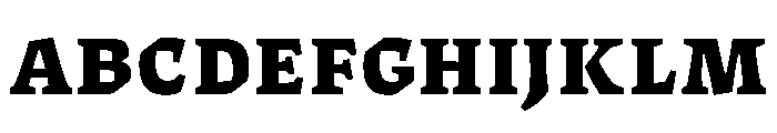 ThanatosVF TextBlack Instance Font UPPERCASE
