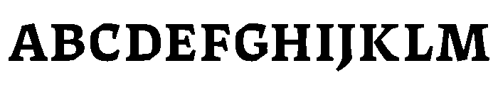 ThanatosVF TextBold Instance Font UPPERCASE
