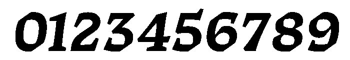 ThanatosVF TextBoldItalic Instance Font OTHER CHARS