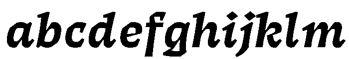 ThanatosVF TextBoldItalic Instance FONT