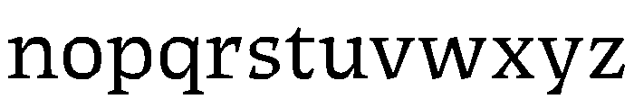 ThanatosVF TextBook Instance Font LOWERCASE
