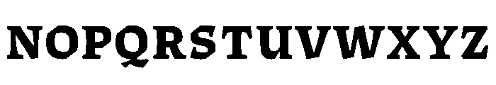 ThanatosVF TextExtraBold Instance Font UPPERCASE