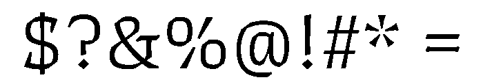 ThanatosVF TextLight Instance Font OTHER CHARS