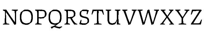ThanatosVF TextLight Instance Font UPPERCASE
