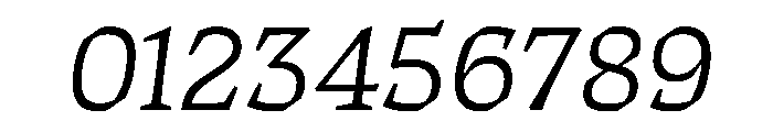 ThanatosVF TextLightItalic Instance Font OTHER CHARS