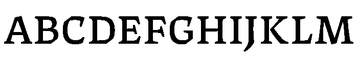 ThanatosVF TextRegular Instance Font UPPERCASE