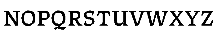 ThanatosVF TextRegular Instance Font UPPERCASE
