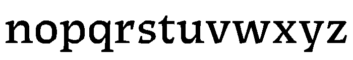 ThanatosVF TextRegular Instance Font LOWERCASE