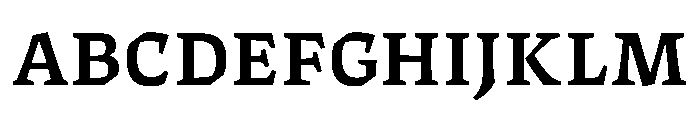 ThanatosVF TextSemiBold Instance Font UPPERCASE