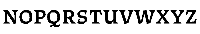 ThanatosVF TextSemiBold Instance Font UPPERCASE