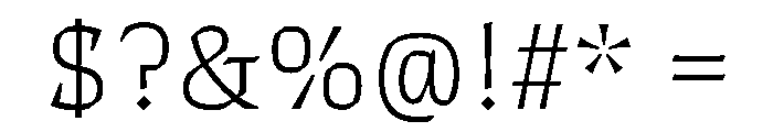 ThanatosVF TextThin Instance Font OTHER CHARS
