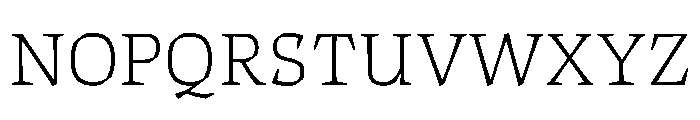 ThanatosVF TextThin Instance Font UPPERCASE
