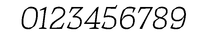 ThanatosVF TextThinItalic Instance Font OTHER CHARS