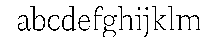 TheloDisplay Light FONT