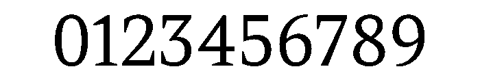 TheloDisplay Regular Font OTHER CHARS