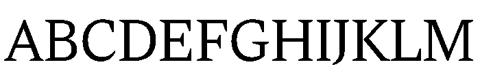 TheloDisplay Regular Font UPPERCASE
