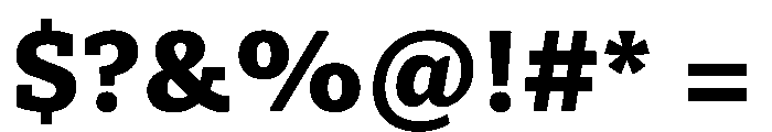 TheloMicro Bold Font OTHER CHARS