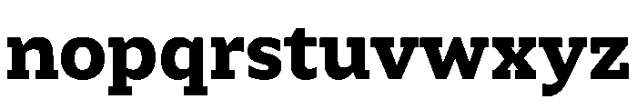 TheloMicro Bold Font LOWERCASE