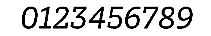 TheloMicro Italic Font OTHER CHARS