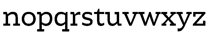 TheloMicro Regular Font LOWERCASE