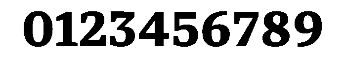 TheloText Bold Font OTHER CHARS