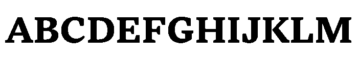 TheloText Bold Font UPPERCASE