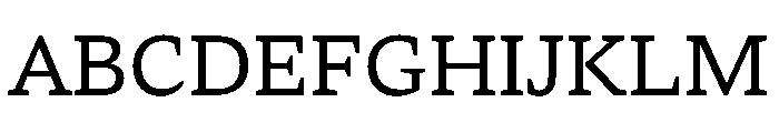 TheloText Regular Font UPPERCASE